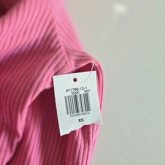 Old Navy Turtle Neck Sweater Pink Women Long Sleeve Strecty Colorful New - Picture 9 of 9